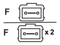 AddOn - Câble inverseur - MPO/PC multi-mode (F) pour MPO/PC multi-mode (F) - 30 m 