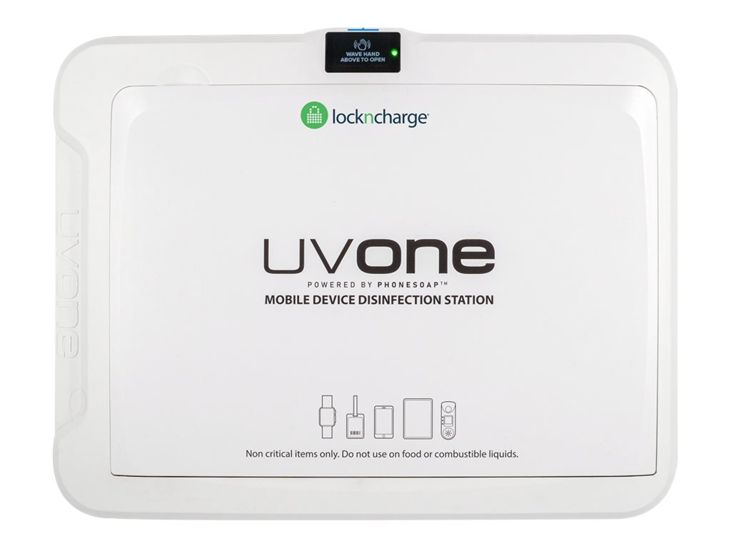 LocknCharge UVone - UV disinfector cabinet for cellular phone, tablet