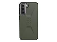 UAG Rugged Case for Samsung Galaxy S21 5G [6.2-inch] Civilian Black Back cover for cell phone 