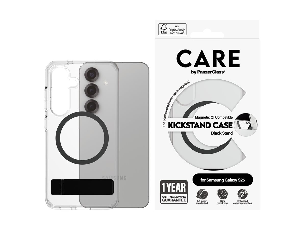 PanzerGlass CARE Samsung Galaxy S25 Kickstand QI – foto 3