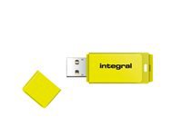 Integral Europe Neon USB 2.0 Flash Drive INFD16GBNEONYL
