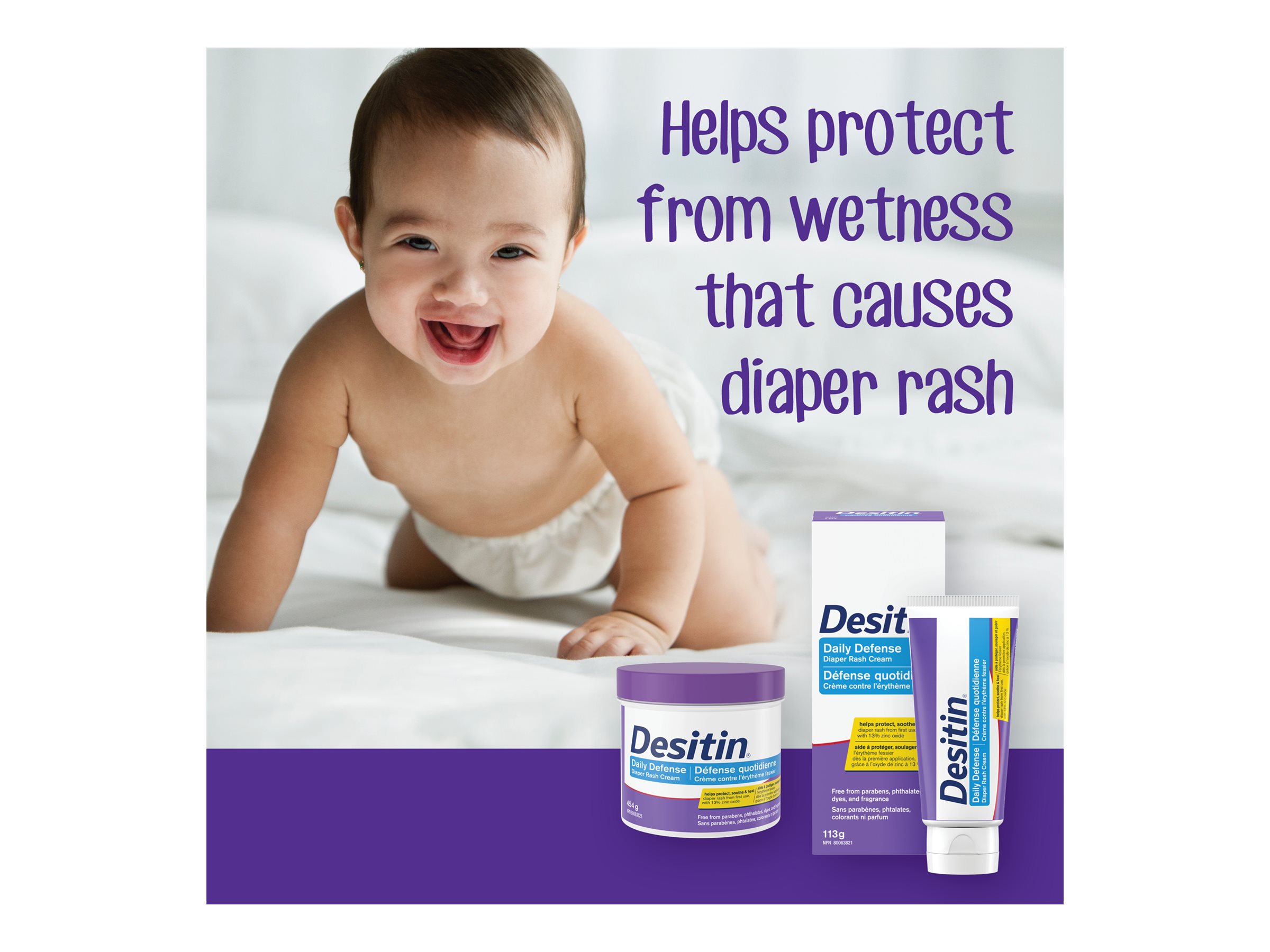 Desitin Daily Defense Diaper Rash Cream