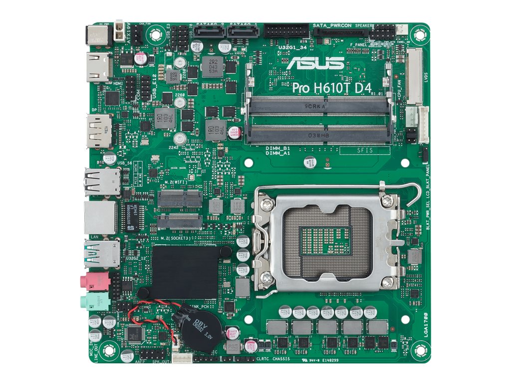 ASUS PRO H610T D4-CSM LGA1700 DDR4 MB