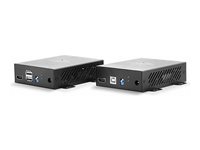 Kit Extender HDMI 4K60, USB, IR & RS232 sur fibre optique, 300m