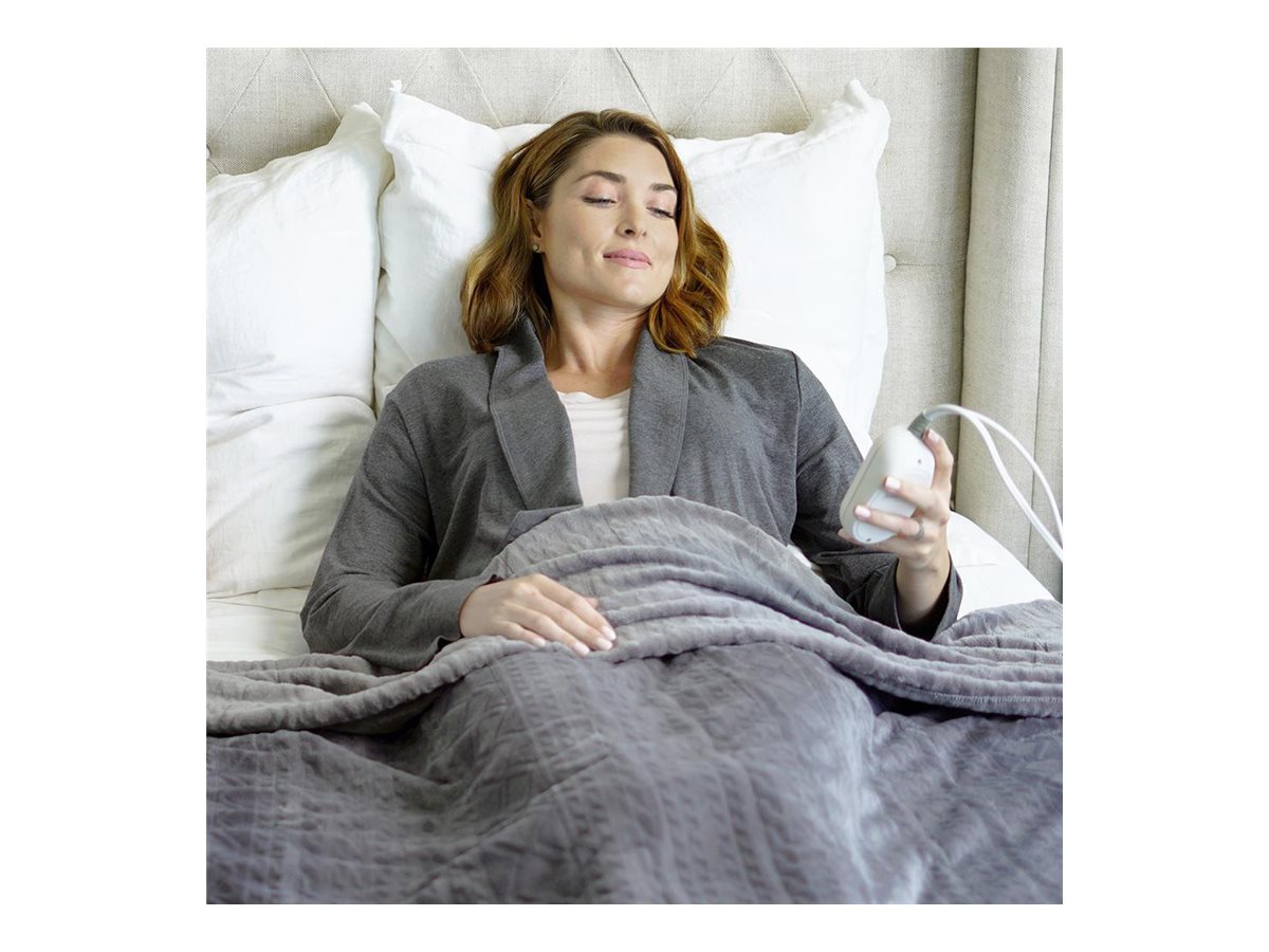 Pure Enrichment PureRelief Radiance Deluxe Heating Blanket PEHBKTGQ