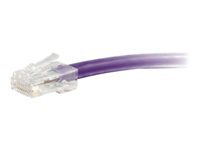 C2G 35ft Cat6 Non-Booted Unshielded (UTP) Ethernet Network Patch Cable - Purple