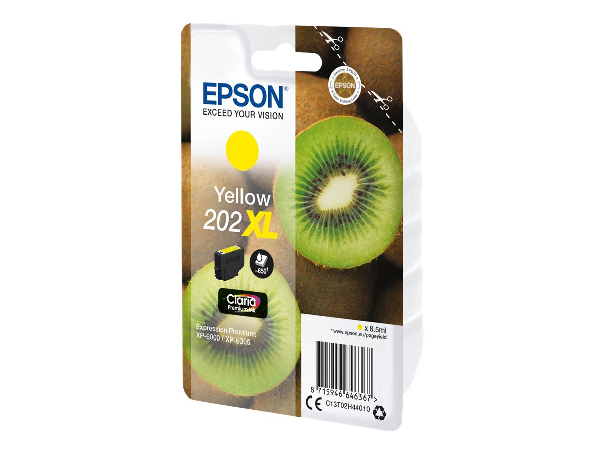 Epson 202XL - XL - žlutá - originální - inkoustová cartridge – foto 2
