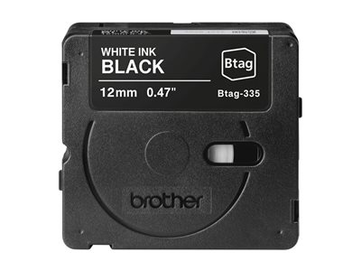 BROTHER BTAG335 Ribbon 12MM White BROTHER BTAG335 Ribbon 12MM White