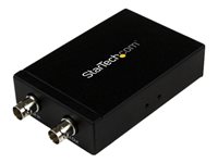 StarTech.com SDI to HDMI Converter - 3G SDI to HDMI Adapter SDI Loop Through Output - SDI to HDMI Audio/Video Adapter - 755ft (230m) (SDI2HD) Video transformer
