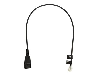 JABRA QD Cord to RJ10 straight 0.5meters