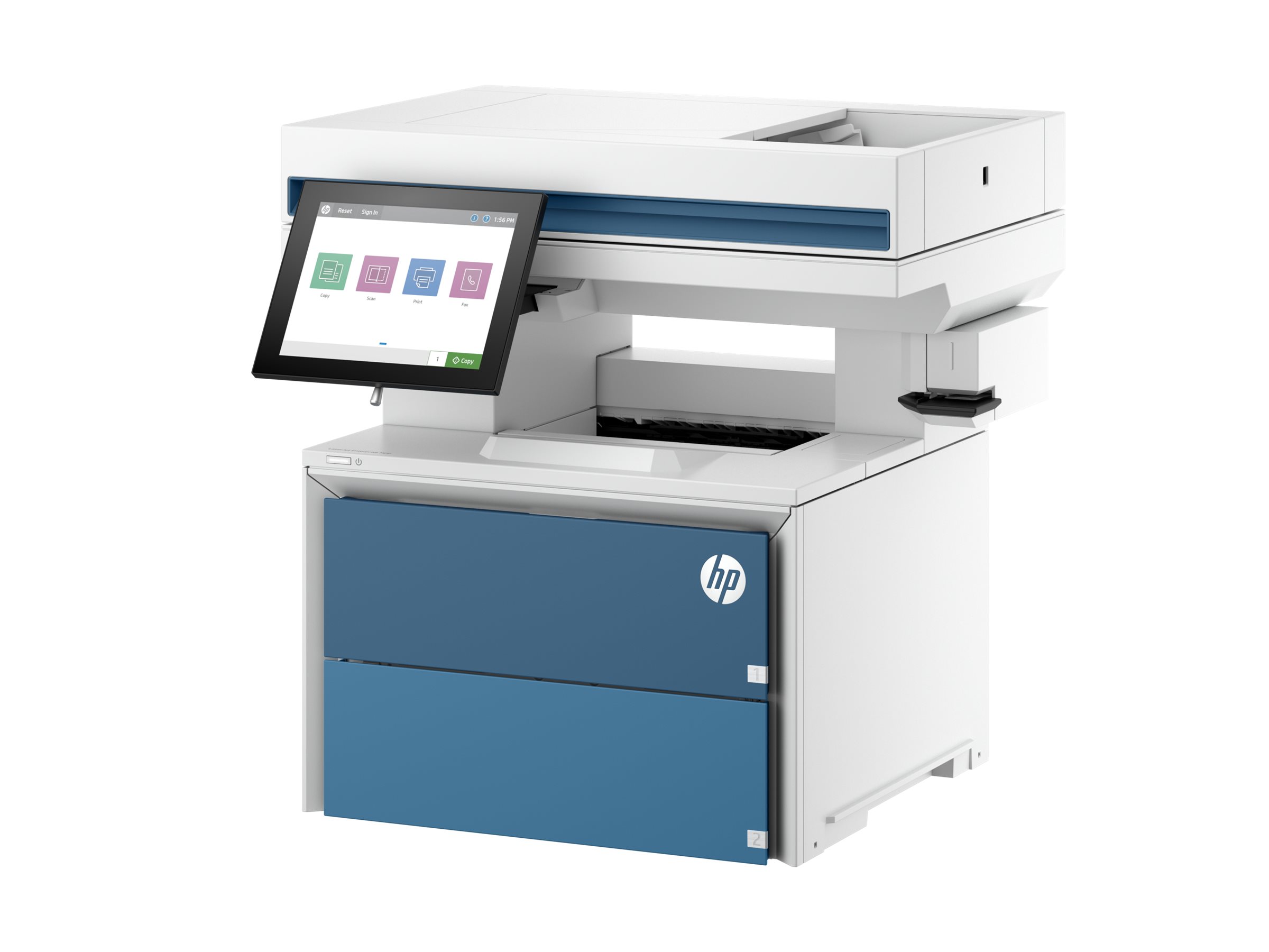 HP LaserJet Enterprise MFP 5602f, multifunction printer, B/W