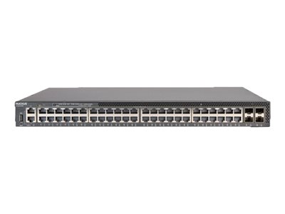 48 X 10/100/1000MBPS. CLASS 4 POE, 740W BUDGET. 4 X 1/10/25GBE SFP28