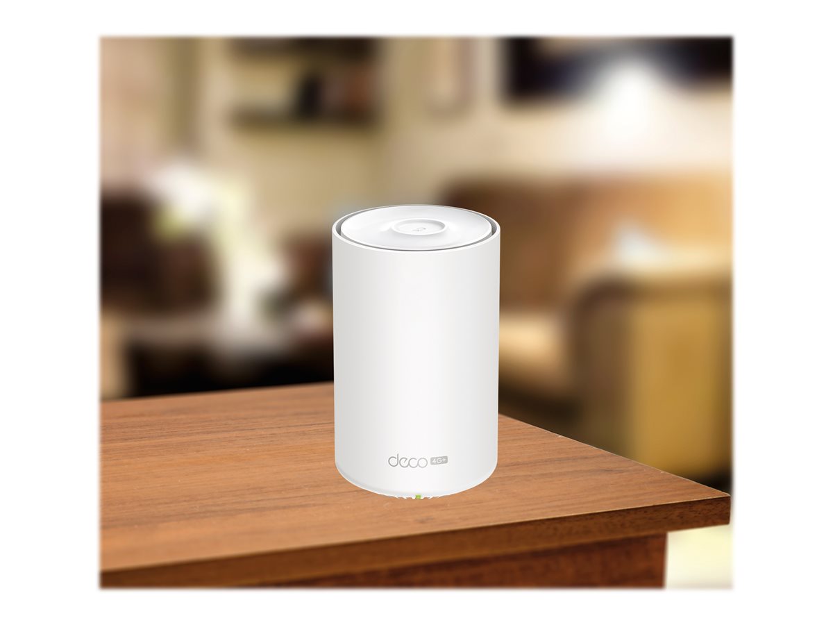 TP-Link Deco X50-4G V1 Wi-Fi system Wi-Fi 6 3G 4G Usage / lifestyle Front 72725