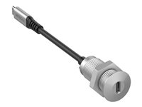 VivoLink USB 3.2 Gen 2 USB Type-C kabel 30cm Grå 