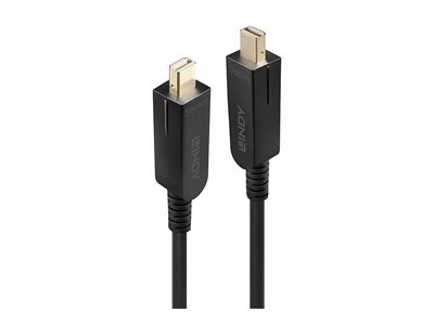 LINDY 50m Fibre Optic Hybrid Mini DP