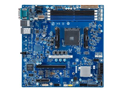 AMD B550 RYZEN PROCESSOR U-ATX 4DIMMS DDR4 2X1GBE LAN PORTS,1X10,100,1000 MANAGE