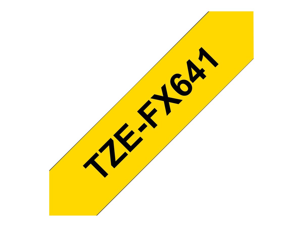 Brother TZe-FX641 - flexibilní páska - 1 kazeta/y - Role (1,8 cm x 8 m) – foto 3