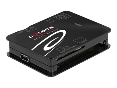 DELOCK USB 2.0 Card Reader fur CF/SD/MS - 91007