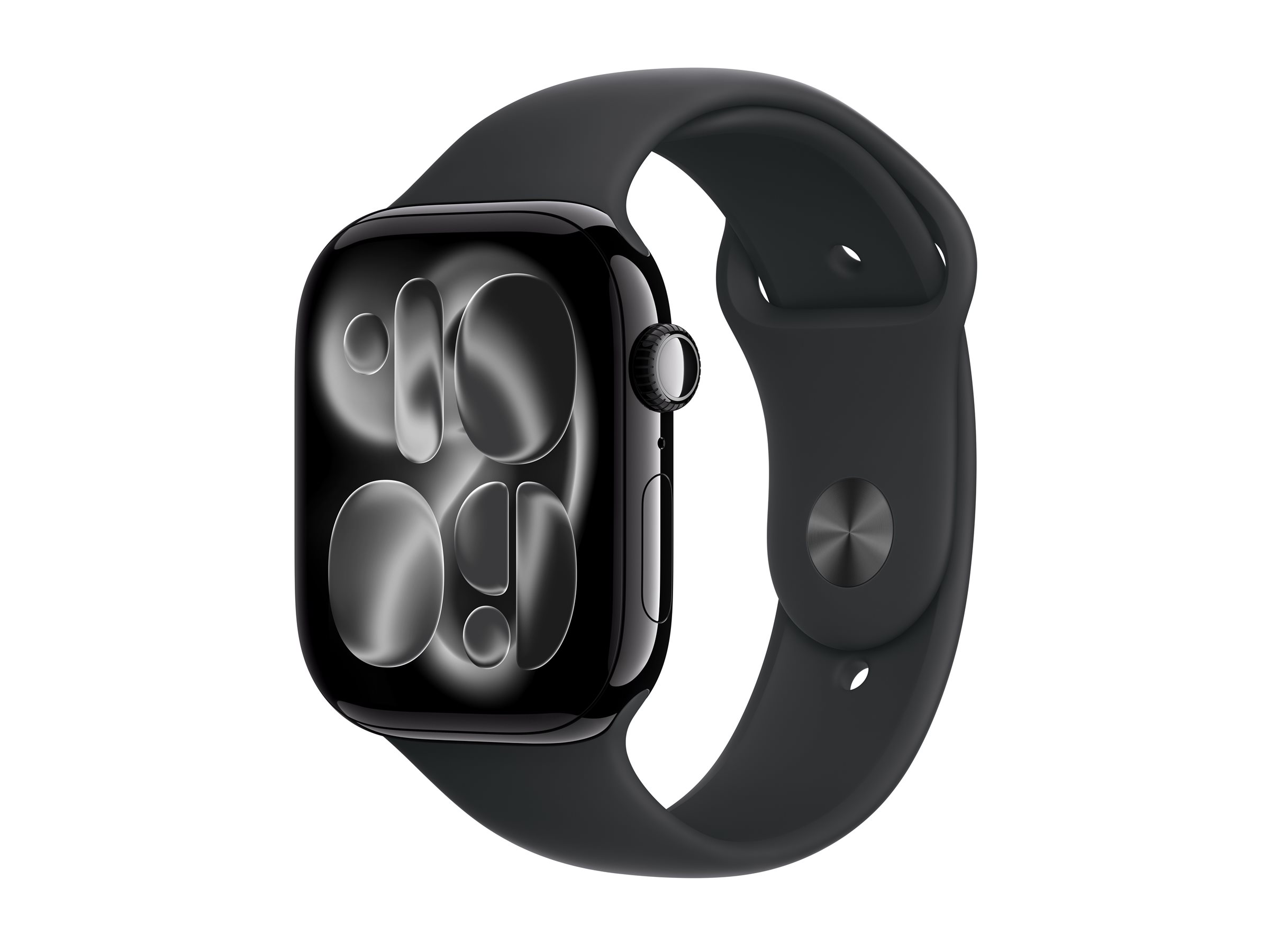 APPLE Watch Series 11 GPS + Cellular 46mm Jet Black Aluminium Case with Black Sport Band - S/M