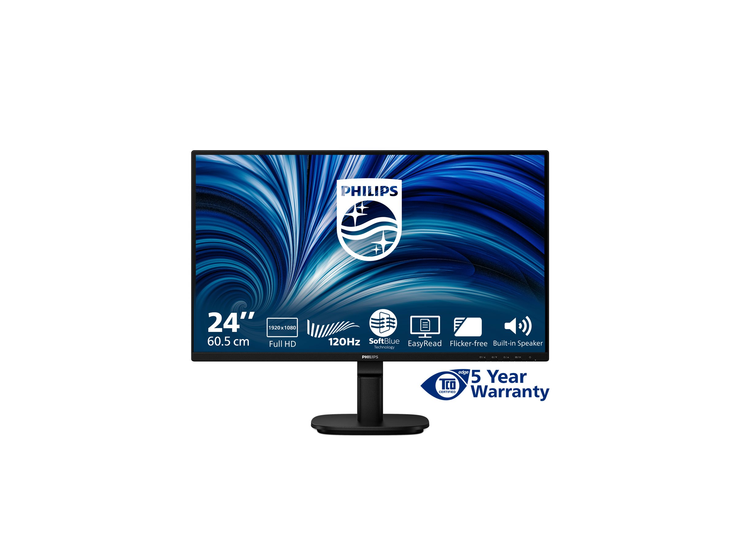 An image of Philips 24B2N2200 - 2000 Series - LED monitor - Full HD (1080p) - 24"