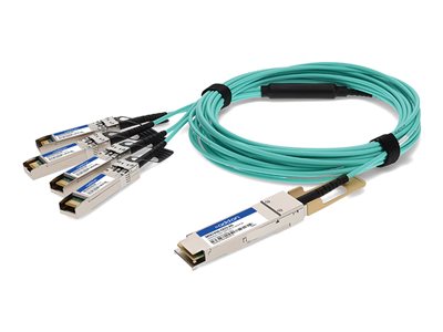 AddOn - Câble d'attache direct 100GBase-AOC - Conformité TAA - QSFP28 pour SFP28 