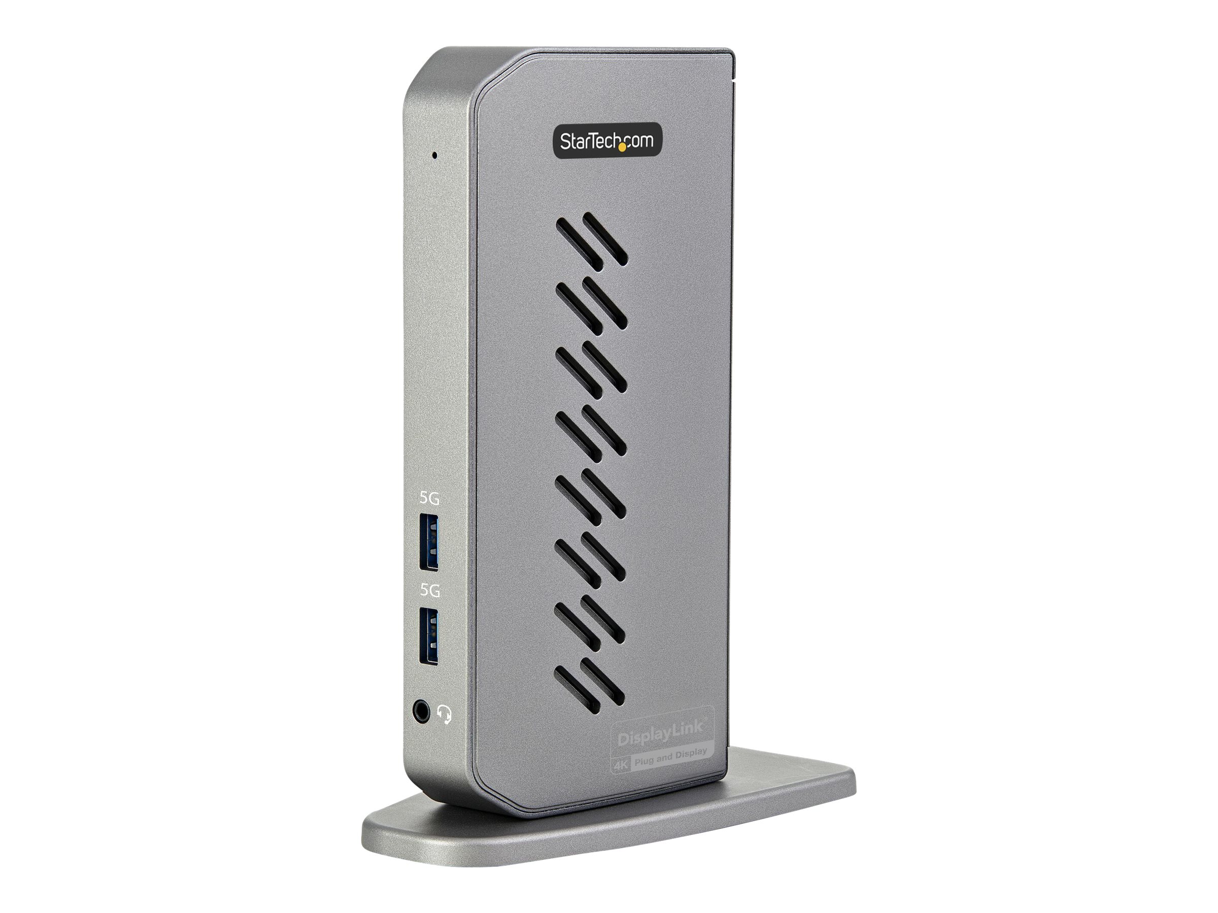 StarTech.com USB-C USB-A Dock, Hybrid Universal USB 3.0 Docking Station for USB-C or USB-A Laptop, Dual Monitor 4K 60Hz HDMI/DisplayPort, 6x USB-A Hub, Gigabit Ethernet, USB 3.1/3.2 Gen 1