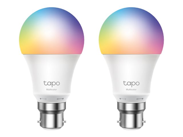 Image of Tapo L530B - LED light bulb - B22 - 8.7 W - 16 million colours - 2500-6500 K (pack of 2)