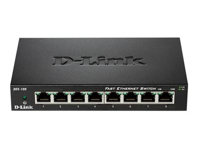 D-LINK DES-108/E, Switches, D-LINK DES-108  (BILD2)