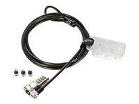 Kensington Universal 3-in-1 Combination Laptop Lock - 25 pack - security cable lock