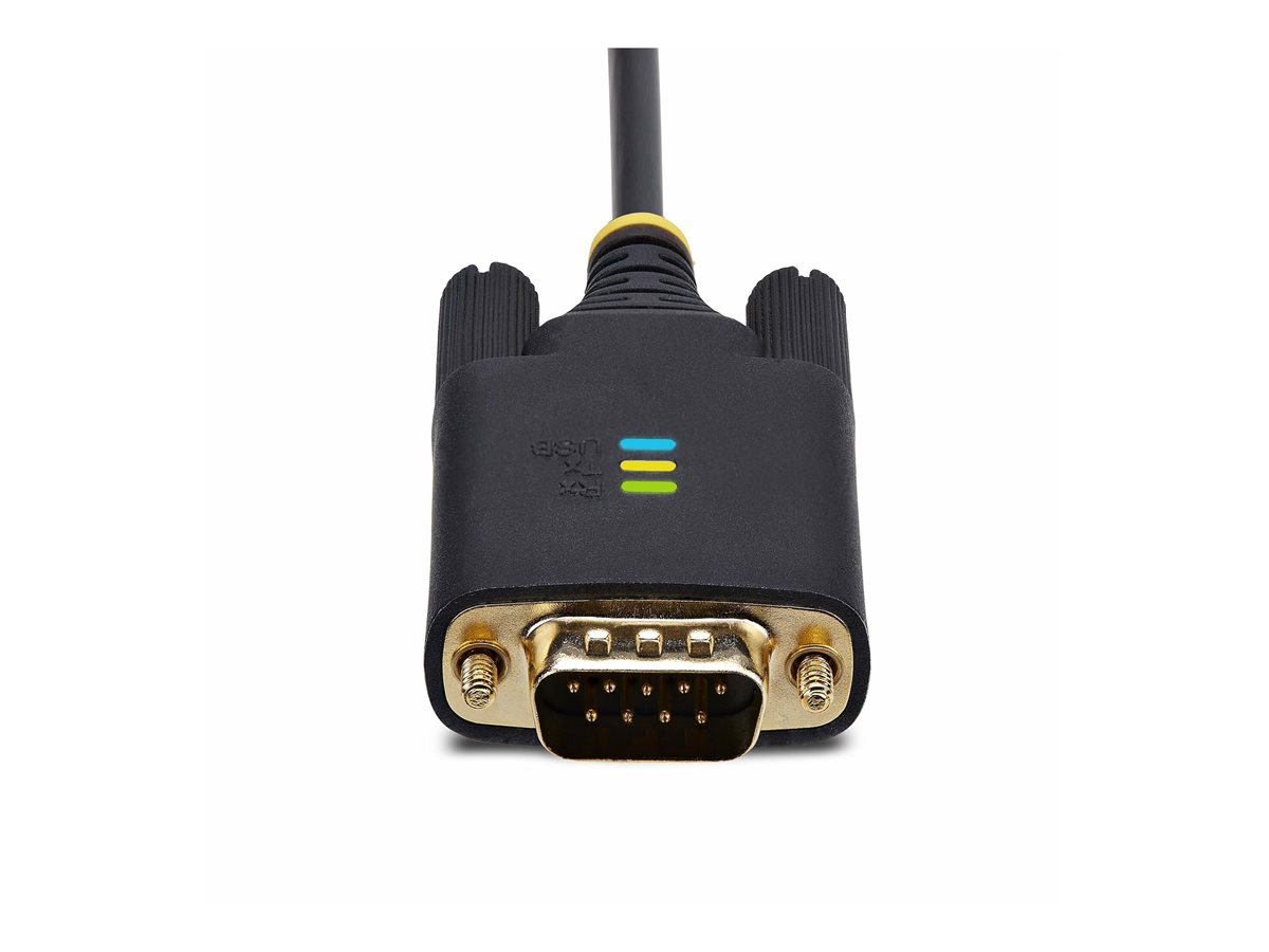 StarTech.com 6.6ft (2m) USB to Serial Adapter Cable, COM Retention, RS232 - USB / sériový kabel - USB do DB-9 - 2 m – foto 8