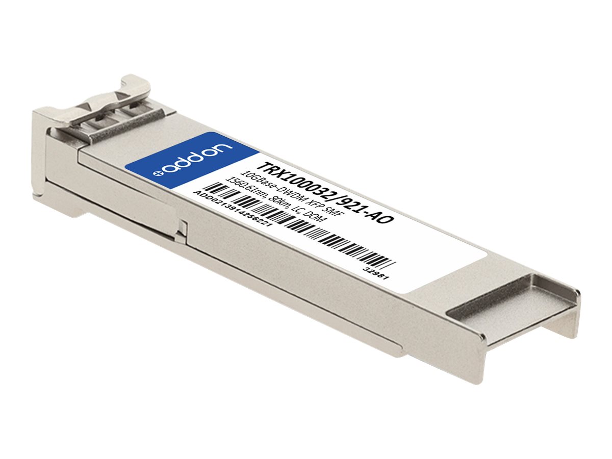 AddOn - XFP transceiver module (equivalent to: Infinera TRX100032/921)