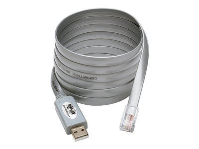 Tripp Lite USB to RJ45 Cisco Serial Rollover Cable, USB Type-A to RJ45 M/M, 6 ft