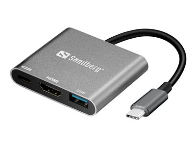 SANDBERG USB-C Mini Dock HDMI+USB - 136-00