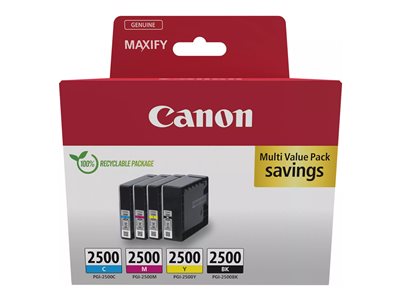 CANON PGI-2500 Ink Cartridge BK/C/M/Y - 9290B006