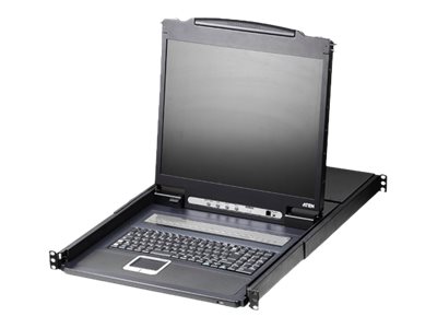 ATEN CL1308N - Console KVM avec commutateur KVM - 8 ports - PS/2, USB - 19" - rack-montable - 1280 x 1024 @ 75 Hz - 250 cd/m - 1000:1 - 5 ms - 1U