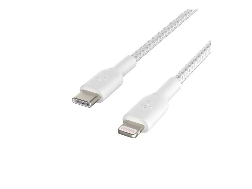 BELKIN Câble tressé Lightning USBC 2m