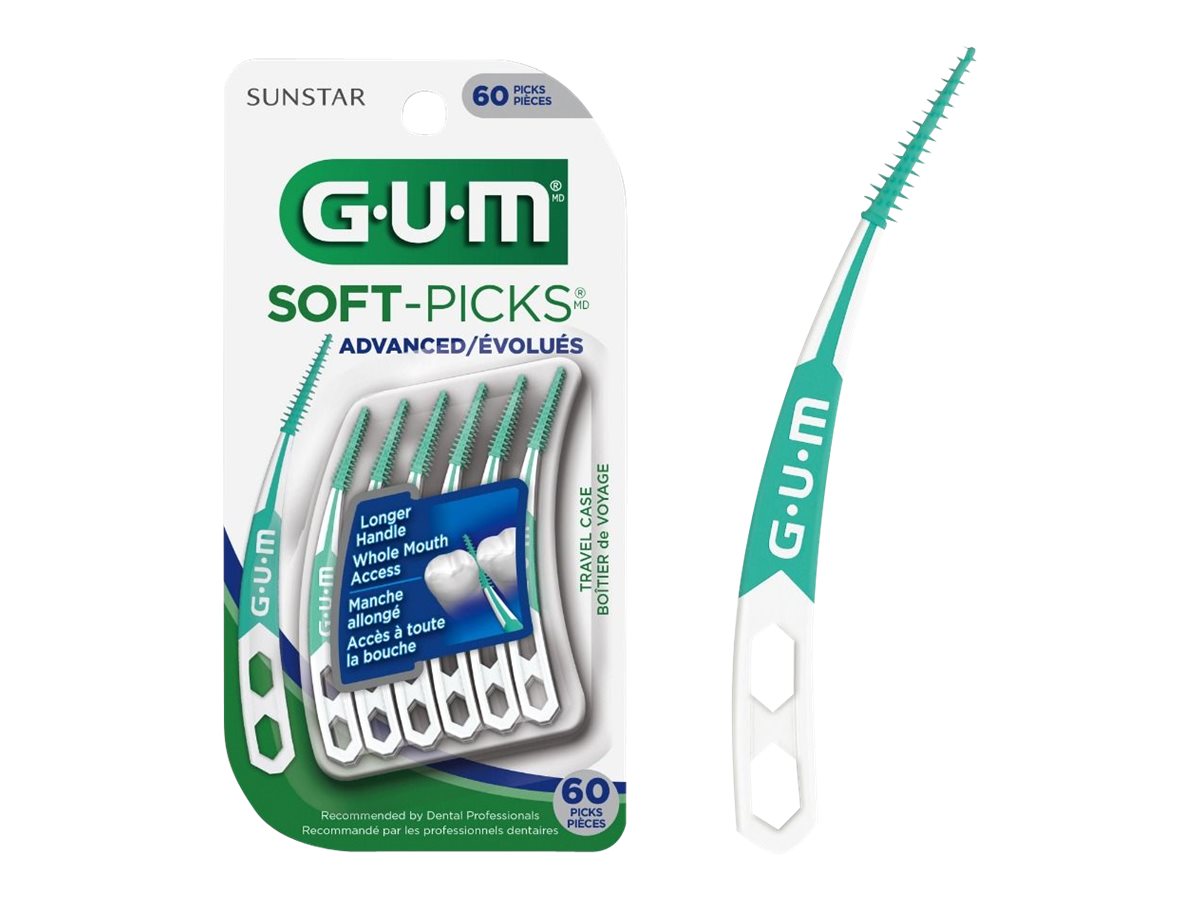 GUM SOFTPICKS ADVANCED 60'S