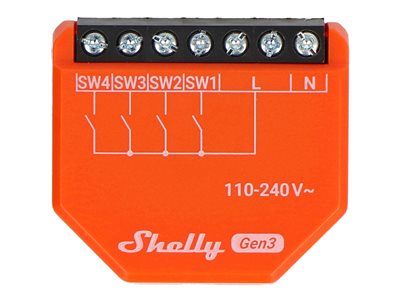 SHELLY i4 Gen3 Input Controller