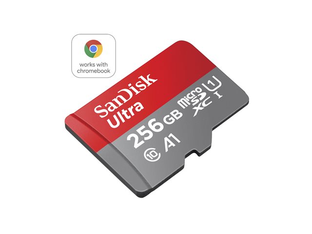 SANDISK Ultra microSDXC card 256GB SDSQUAC-256G-GN6FA