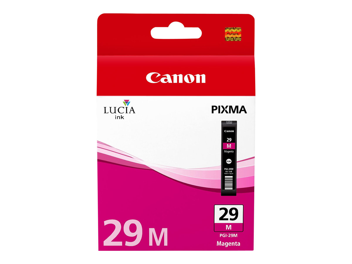 Canon PGI-29M magenta original ink Package view Left-angle 79775