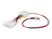 C2G - Câble d'alimentation - alimentation interne - 3 broches (M) pour alimentation interne 4 plots 