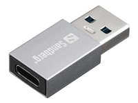 Sandberg USB 3.1 (Gen 1) / 3.0 / 2.0 / 1.1 USB-adapter Sølv