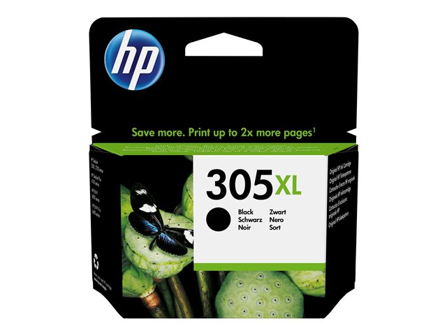 HP 305XL High Yield Black Original Ink 3YM62AE#UUS