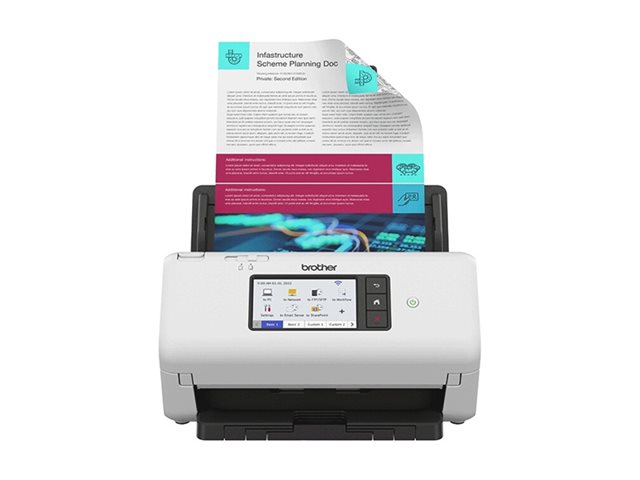 Scanner pro 40ppm USB Ethernet Wifi recto-verso