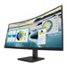 Monitor curvo HP P34hc G4 de 86,36 cm (34 pulgadas) (WQHD, VA, 5 ms, HDMI,  Displayport, USB-C