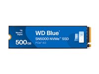 WD Blue SN5000 WDS500G4B0E-00CNZ0 - SSD - 500 GB - PCIe 4.0 x4 (NVMe)