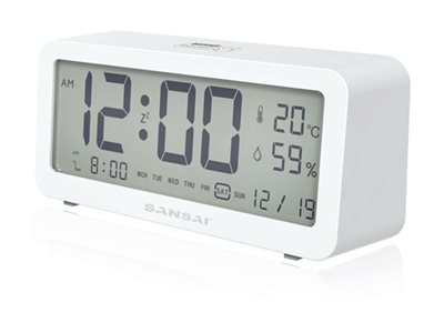 Sansai alarm clock electronic Usage / lifestyle Right-angle 72605