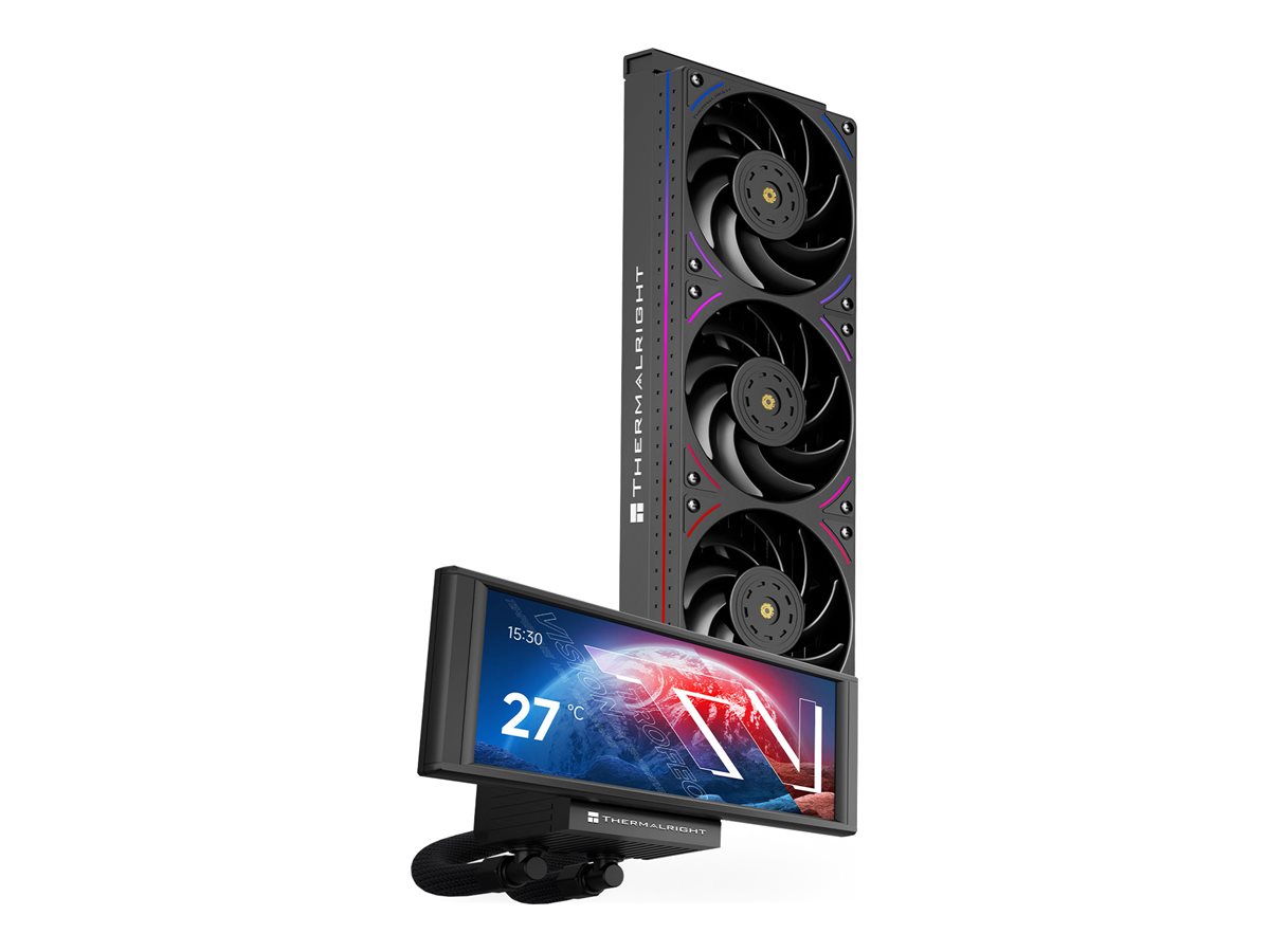 Thermalright Trofeo Vision 360 ARGB processor liquid cooling Product shot Left-angle 79750