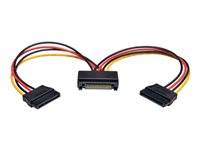 Eaton Tripp Lite Series 6in Serial ATA SATA Power Y Splitter Cable Adapter 15Pin M/F 6INCH 