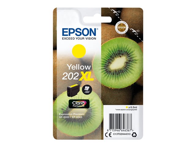 Image of Epson 202XL - XL - yellow - original - ink cartridge